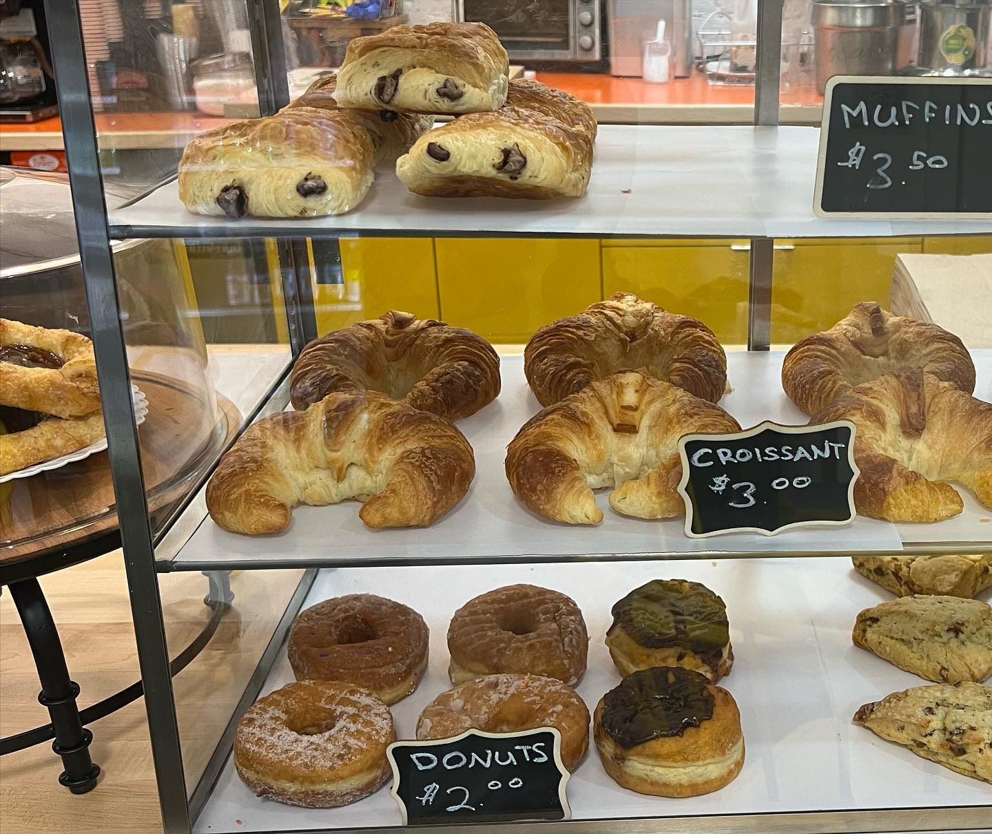 Sunshine Café pastry case